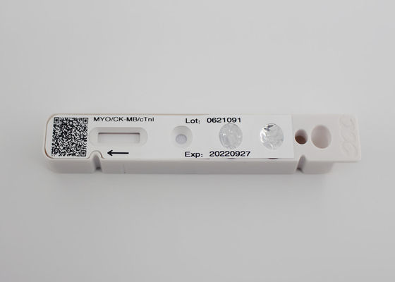 Troponin rápido da determinação de POCT eu testo o ensaio do cartão triplicar-se do MB do jogo 400μLx25 Myo CK