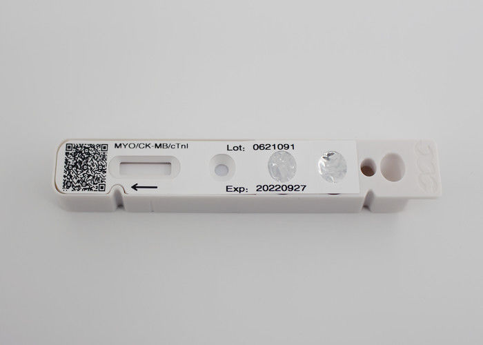 Troponin rápido da determinação de POCT eu testo o ensaio do cartão triplicar-se do MB do jogo 400μLx25 Myo CK