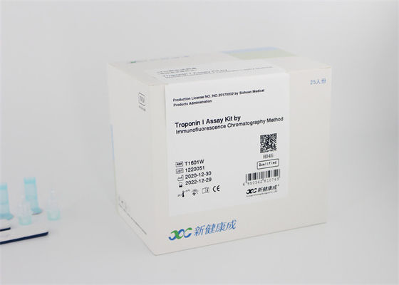 Jogo cardíaco 40ng do teste do marcador do sangue de POCT/analisador da imunofluorescência CE do ML