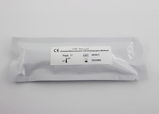 Sangue um teste rápido IVD da etapa, 8 jogos rápidos do teste de Min Combo Troponin T